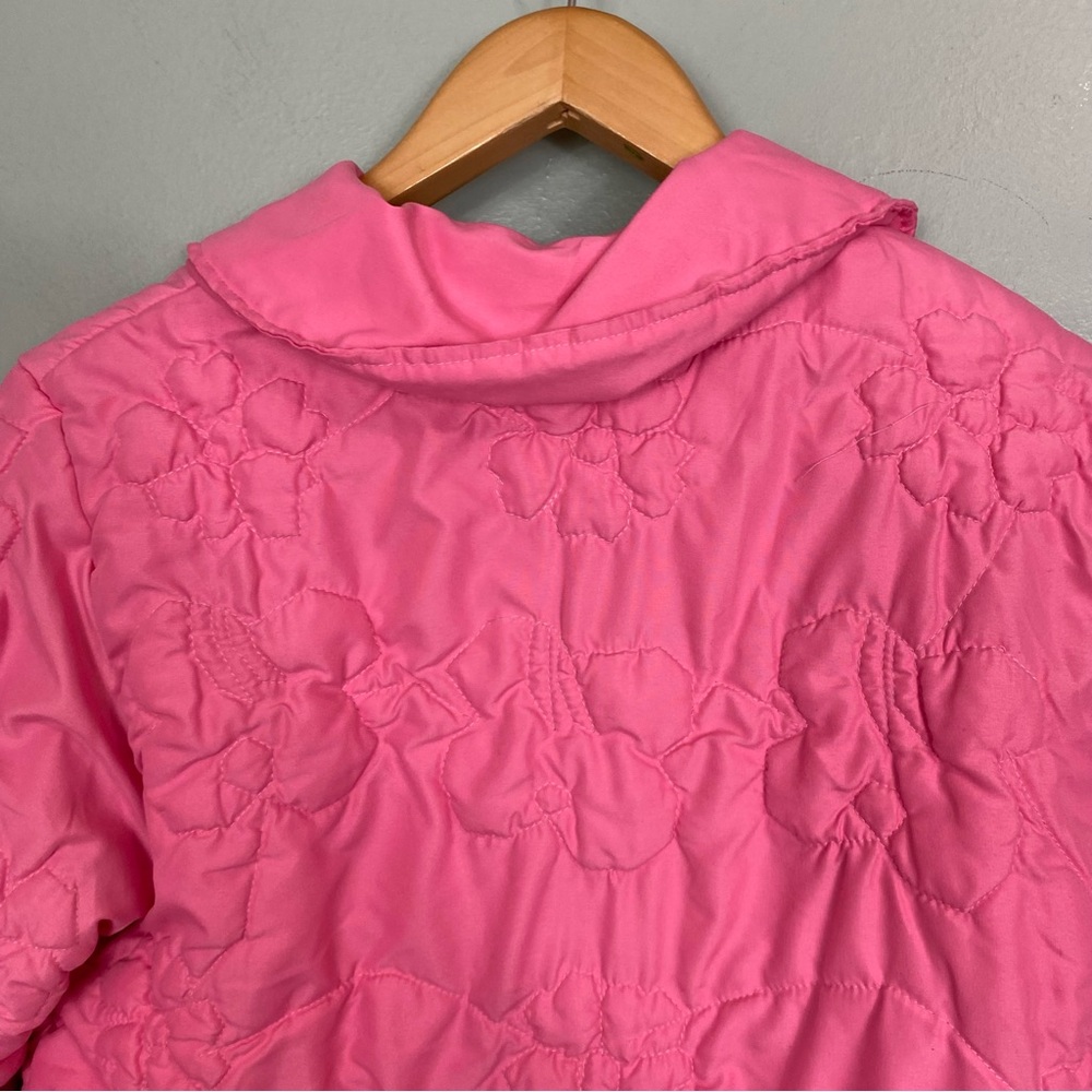 Tach Clothing Roma Jacket Pink Quilted Size XS ‎ Zip Up - Picture 8 of 9